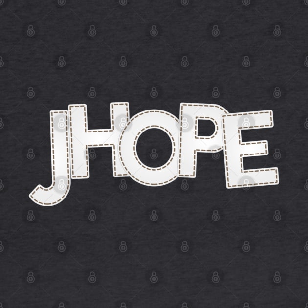 BTS Bangtan Jhope Jung Hoseok typography text army | Morcaworks by Oricca